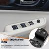 Driver Side Window Switch 83071-AL05A for Subaru Outback Legacy 2015-2016 | Dual AUTO Front Window Function. Exact OEM Fit for Direct Installation