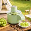 Electric Garlic Skin Remover Automatic Grape Peeler Machine, Rechargeable Fruit And Vegetable Remover, Sharp Kitchen Helper for Fresh Snacks Stainless