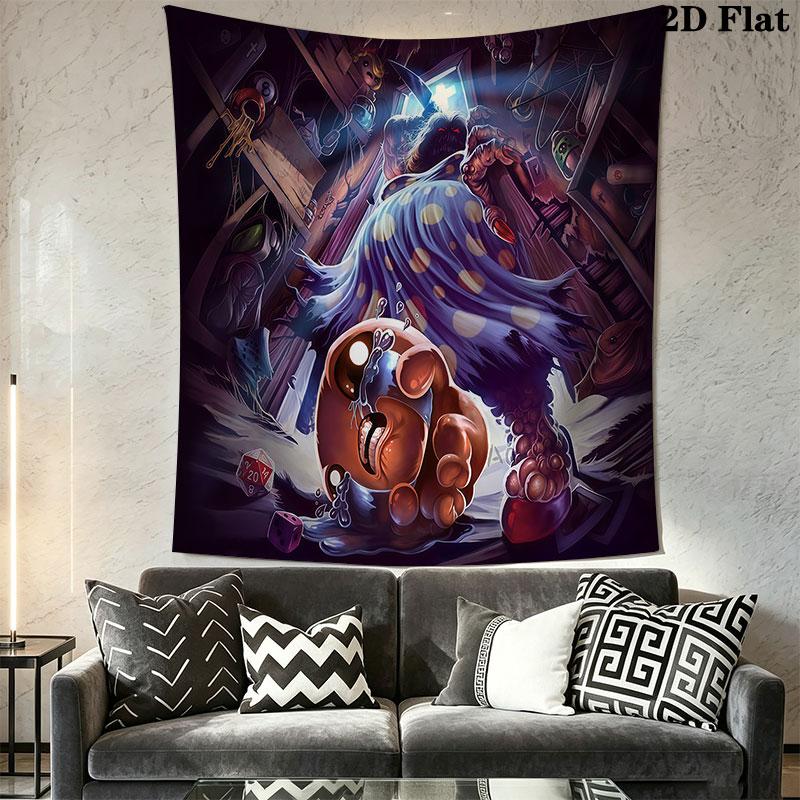 Isaac Wall Hanging Printed Fabric Blanket Decorative Tapestries for Bedroom Living Room Home Decor