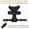 Cat Harness and Leash for Walking, Escape Proof Soft Adjustable Vest Harnesses for Cats, Breathable Reflective Strips Jacket