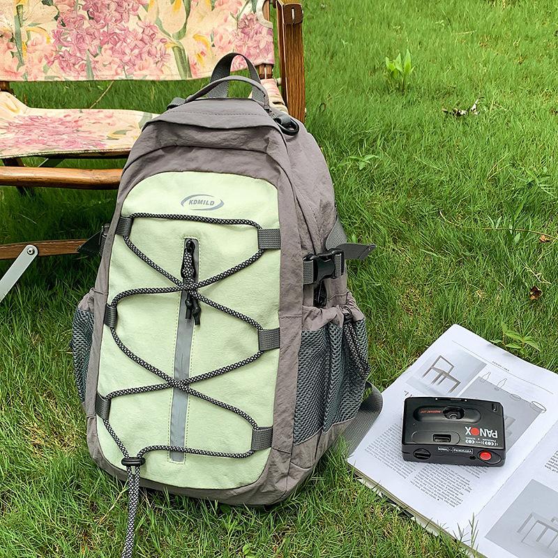 Outdoor Backpack Large Capacity Hiking Backpack Mountaineering Bag Boys Commuter School Bag Female College Student Computer Bag