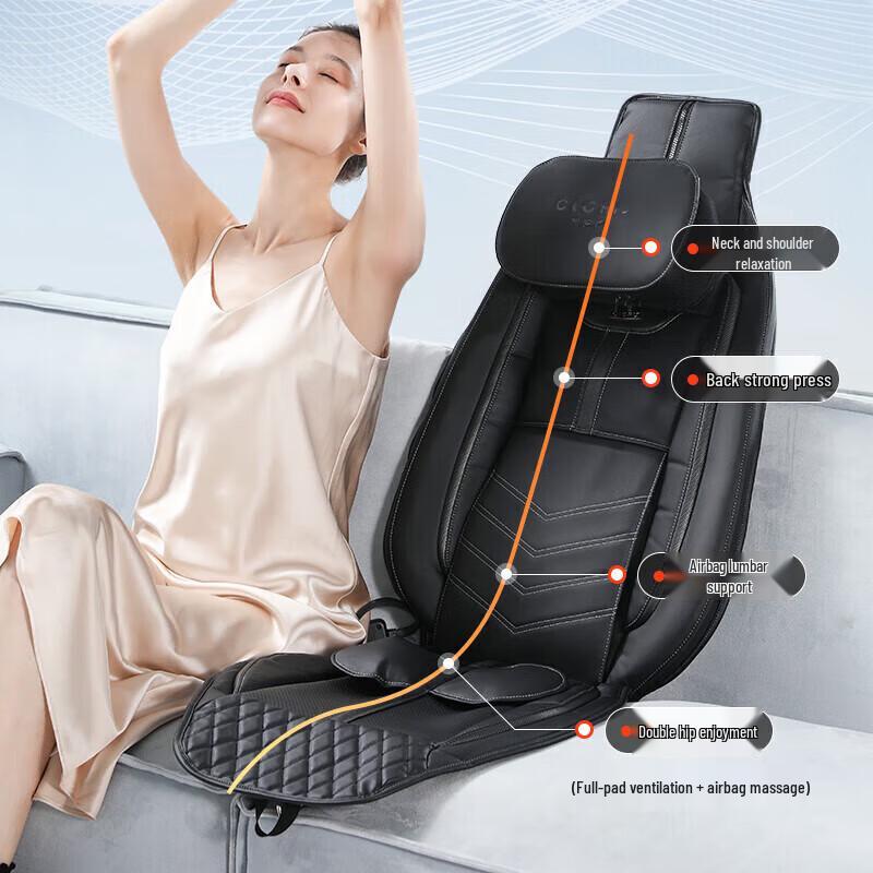 CLORIS Full Body Back & Neck Massage Cushion