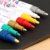 TA 12 Farben Wasserdicht Auto Reifen Reifen Lauffläche Gummi Metall Permanent Farbe Marker Stift Zubehör