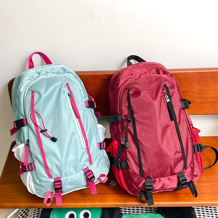 Schoolbag New Lightweight Large Capacity Outdoor Hiking Bag Boys and Girls Hiking Backpack Tide Leisure Sports School Bag