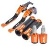 For Honda PCX 125 PCX125 PCX150 Motorcycle Adjustable Folding Brake Clutch Levers Handgrip Handlebar Grips Ends Accessories