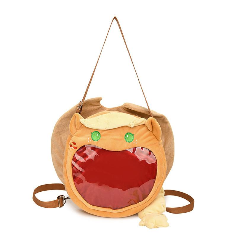 

Pony Little My Applejack Plush Backpack With Cartoon Design For Use School