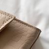 Retro Women Bag Kabelka přes rameno Western Style Korejská verze Krokodýlí vzor Malá čtvercová taška Módní a jednoduchá Crossbody kabelka