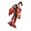 Handcrafts Geisha Kimono Dolls Tabletop Display Figurine Ornament for Japanese Themed Restaurants or Home Decors Gift