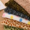 50X160Cm Imitation Mink Fur Fabric Deer Zebra Leopard Printing Handmade Craft Clothing Bag Doll Diy Eco-Friendly Faux Fur Fabric