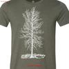 Bare Tree T Shirt Unisexs Solitude Winter Solstice Strength Botanical Forest Vintage Casual Breathable Stylish Streetwear
