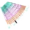 20 Stück Gesichts Make-up Pinsel Set Lidschatten Rouge Puder Pinsel Set Professionelle Make-up Werkzeuge