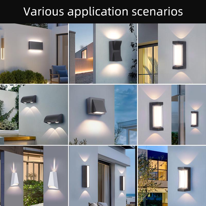 Modern LED Waterproof Outdoor Wall Lamp – Creative Design for Corridor