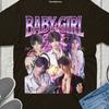Womens Casual Print Round Neck TShirt Rafayel Love And Deepspace TShirt Retro90s Bootleg Anime