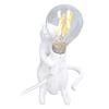 Animal Lamp Soft Lighting Simple Operation Lifelike Image Modern Resin Mouse Lamp for Home Cafe