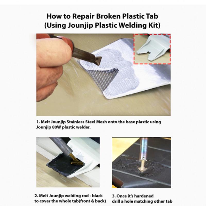 Plastic Welder & Repair Gun: Car Bumper & Body Soldering Tool