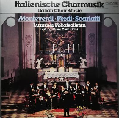 LP Record LUZERNER VOKALSOLISTEN FRANZ XAVE Monterverdi Verdi Scarlatti 73029 Tudor 1978 Switzerlan Classical Used
