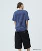 MAHAGRID Pigment Rat Graffiti Logo Tee Blue(Mg2Gmmt510A)