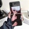 Kaisen J-Jujutsu Gojo Satoru Phone Case For Samsung Galaxy Z Flip7 Flip6 Flip3 Flip4 Flip5 PC Hard Z Flip 7 6 5 4 3 5G Fundas Co