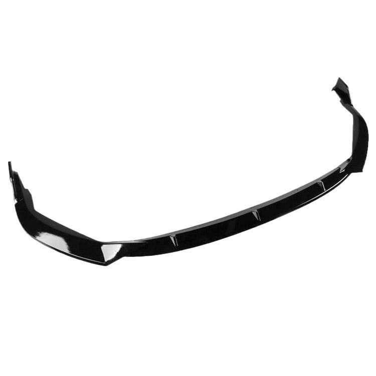 Gloss Black Front Splitter for 2019-2020 Toyota Corolla - Three-Section Modified Body Kit