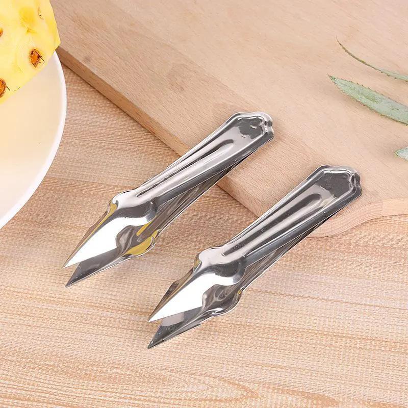 Stainless Steel Pineapple Eye Remover With Sharp Tip Durable Design For Home Kitchen Fruit Prep Daily Use