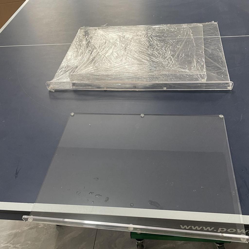 Transparent Cutting Board with Edges Countertop Protector Acrylic for Household