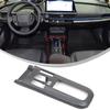ABS Carbon fiber pattern kit Car central control gear panel, glass lifting frame cover Suitable for Toyota Prius 60 Series +