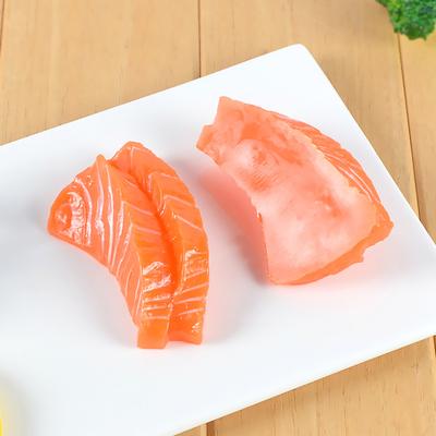 Dollhouse Food Fine Workmanship Wear-resistance Portable Funny Simulation Salmon Sushi Accessories Living Room Ornament