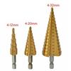 Cutter Step Cone Drill Equipment Hex Shank High Speed Steel Hole