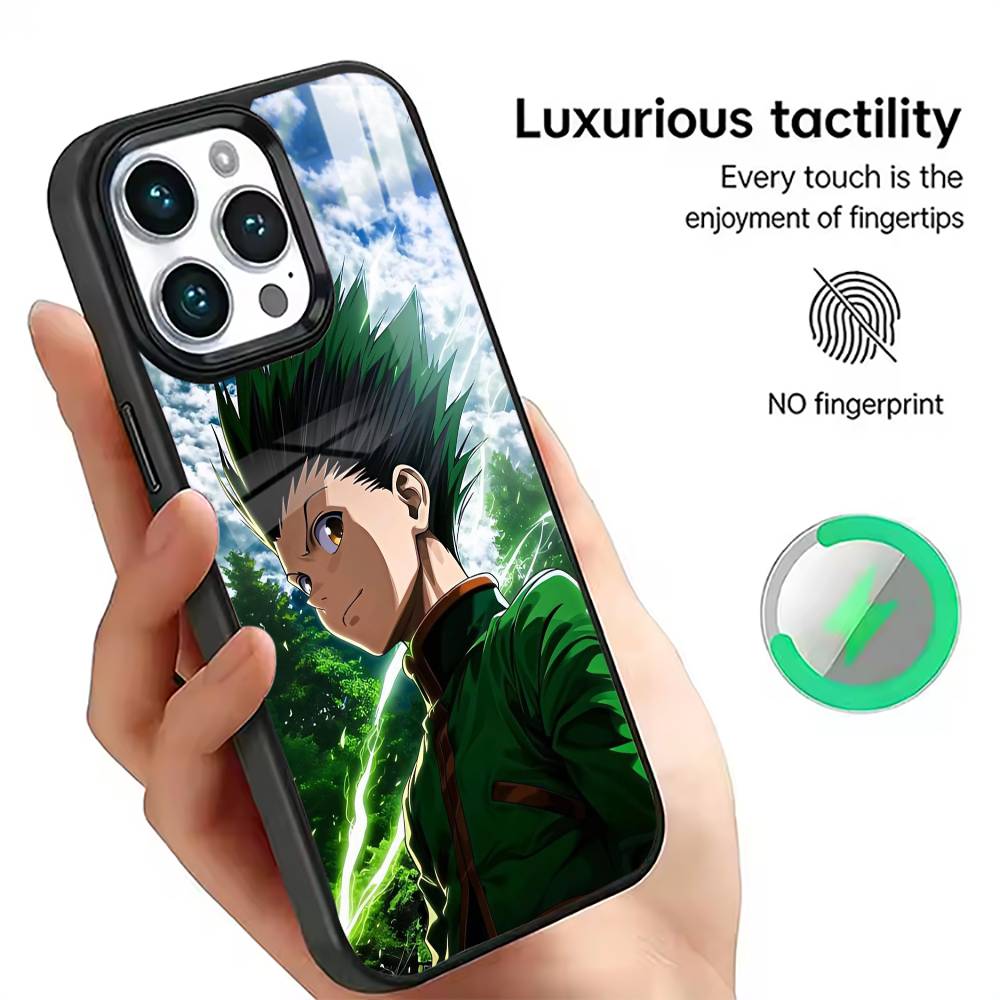 

Hunter Gon Freecss Phone Case For iPhone17,16,15,14,13,12,11 Plus,Pro Magnetic For Magsafe Wireless Charging iPhone11PROMAX