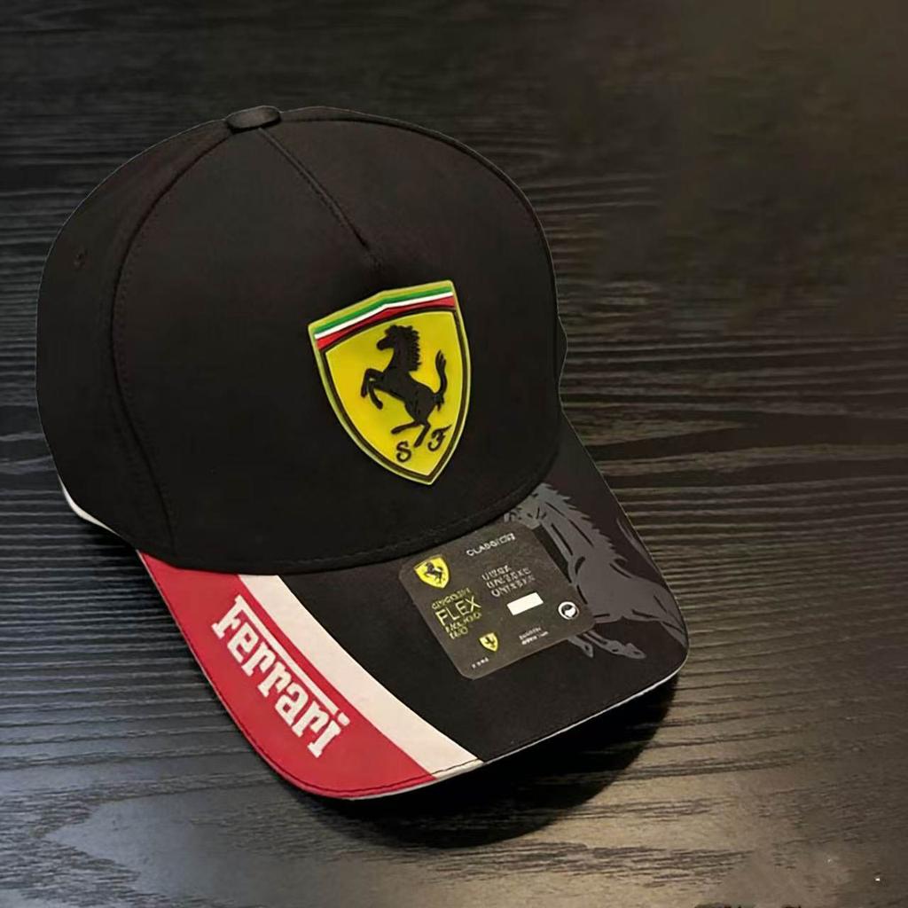 Outdoor Summer Sport Hat Baseball Cap Adjustable Casual Sunscreen Hats For Ferrari SJ F430 Stradale Roma 488 Portofino F8 Roma
