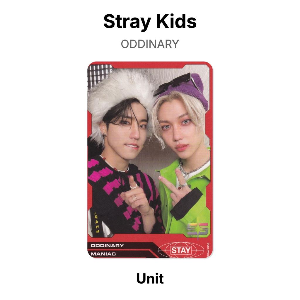 Stray Kids ODDINARY Official Photocard
