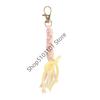 Colorful Hand Woven Rope Tassels Keychains For Women Bag Pendant Couple Car Chains Jewelry Gift Decoration Accessories