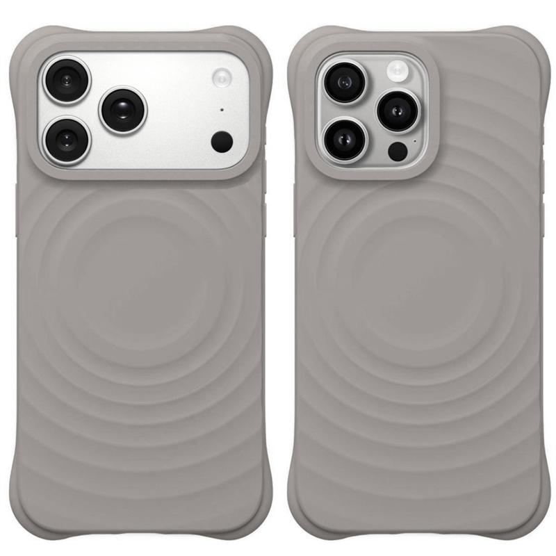 Original Liquid Silicone Water Ripple Magnetic Case For iPhone 17 Air 16 15 14 13 12 11 Pro Max Plus Wireless Charging Cover