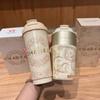 Large Capacity Beige Single Drink Gift Thermos Cup