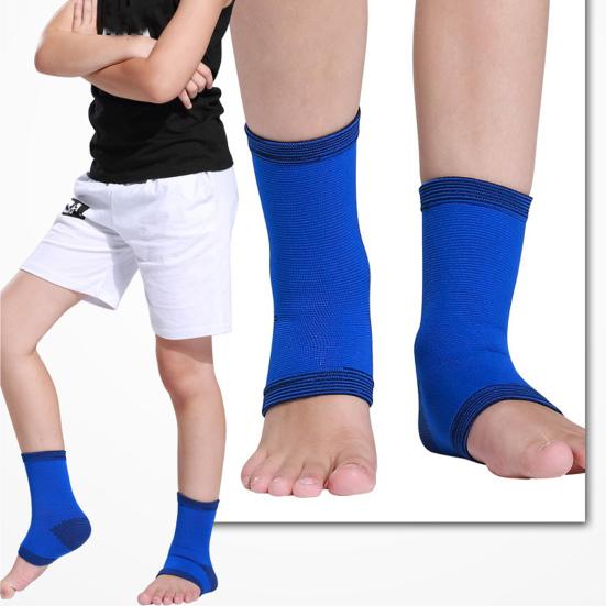 1 Pair High Density Good Elasticity Shock Absorption Ankle Protector Kids Ankle Compression