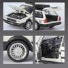1/32 Volkswagen Santana Wagon Alloy Muscle Car Model Sound and Light Pull Back Children's Toy Collectibles Birthday Gift
