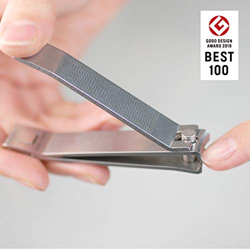 SUWADA Nail Clipper foldable nail clipper Good Design BEST100 Award Winner - Re-sharpenable -