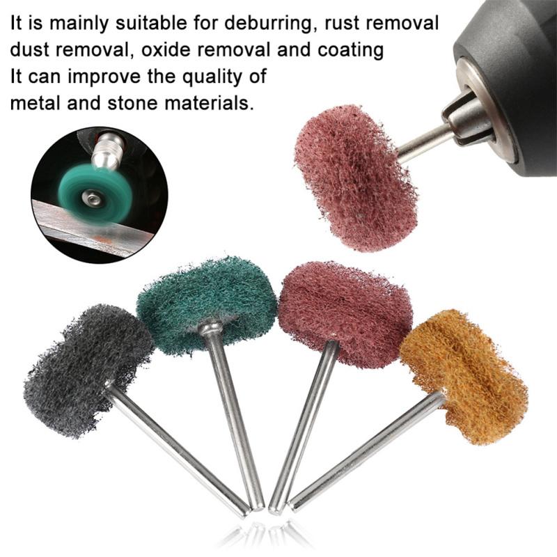 40 Pcs/set Scouring  Pads  Polishing  Wheel  Kit 1 Inch Grinding Wheel Convenient Practical