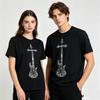 Skillet Rock Band Lyrics Guitar Graphic TShirt for Unisex Unisex 100 Cotton Soft Breathable Casual Summer Streetwear Gift