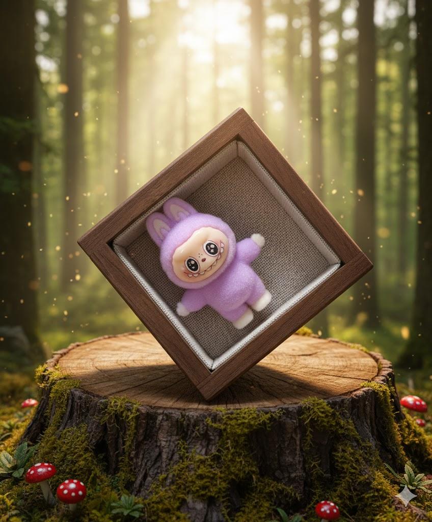 

Фігурка Лабубу Labubu The Monsters монстр іграшка дитяча фіолетова 4 см 4 фіолетовий