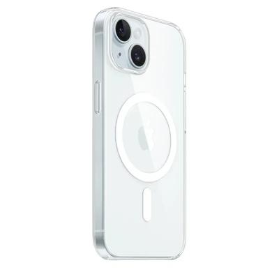 Mágneses Eredeti Átlátszó Tok iPhone 16 15 14 13 12 11 Pro Max Plus mini XS XR-hez Tok Magsafe-hez Szilikon Átlátszó Fedél