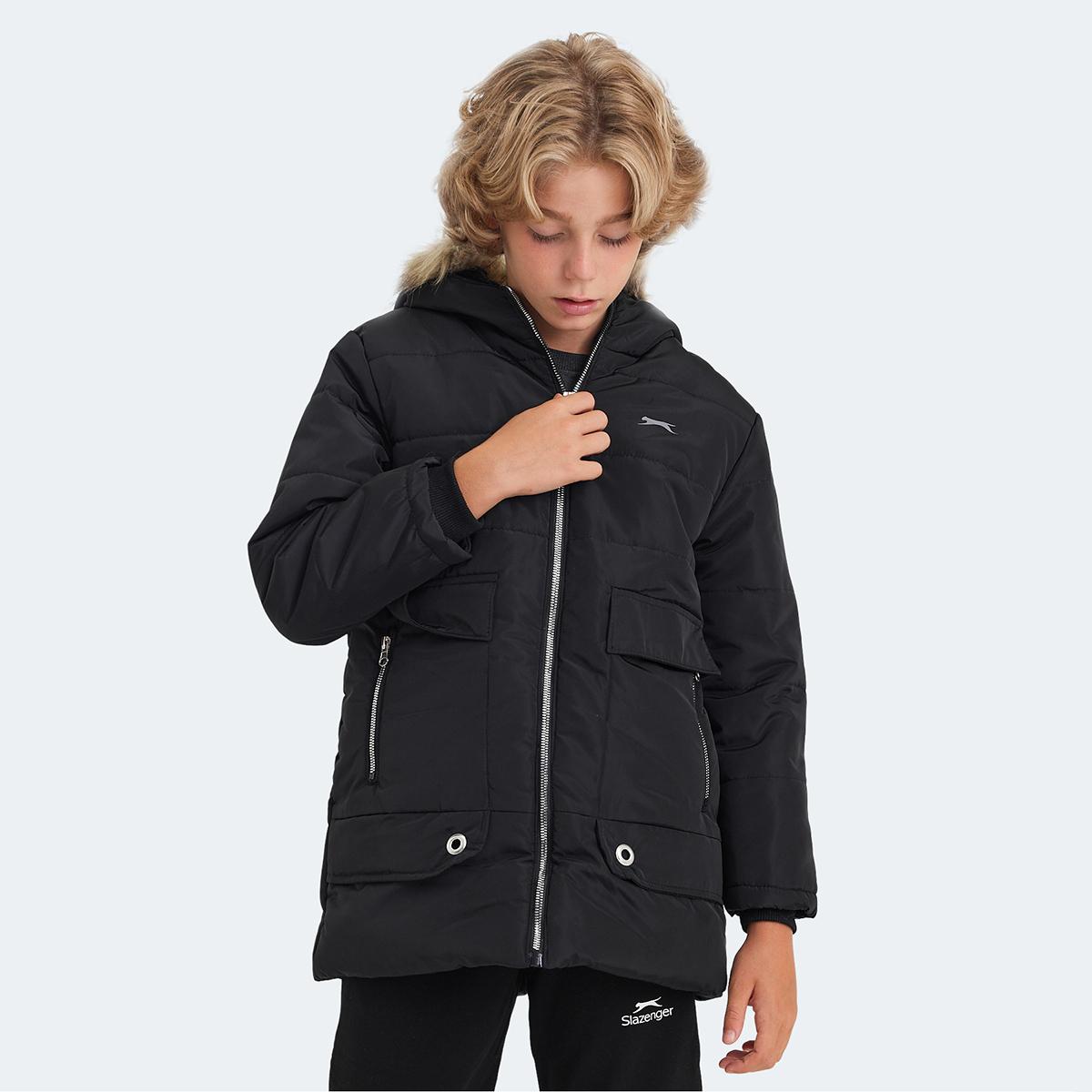 

CAMELIA-Black Kids Coat & Jacket 11/12 years чёрный