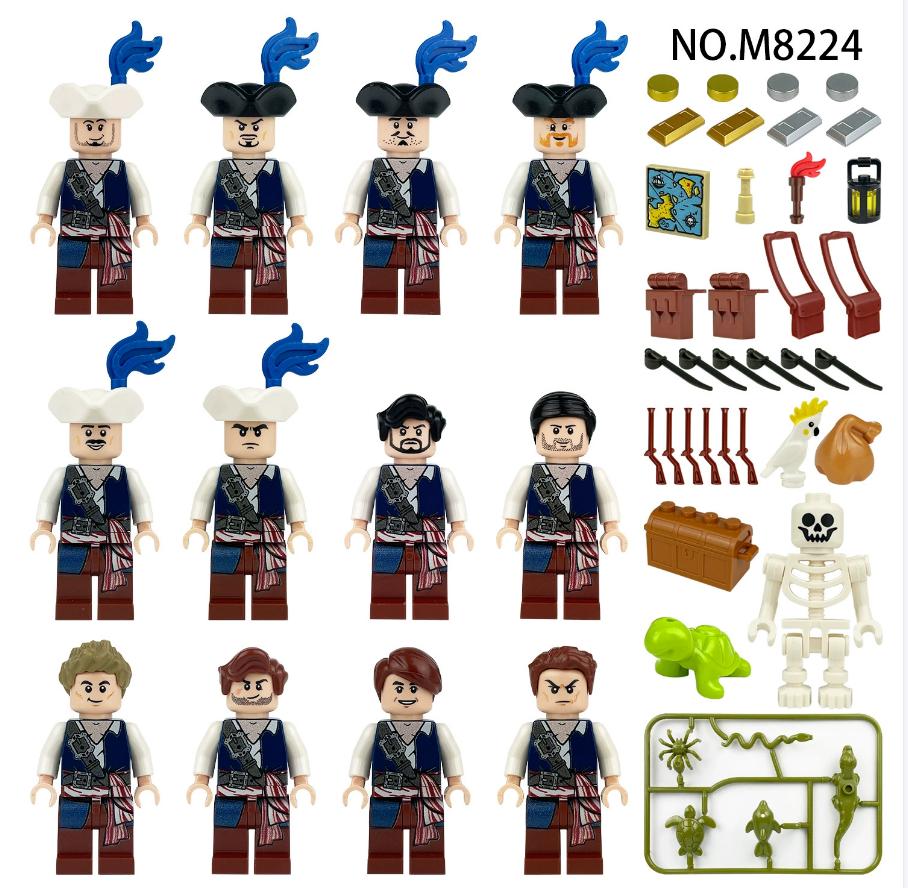 Bausteine, humanoide Puppen, Spielzeug, digitale Actionfiguren, Bauspielzeug, Raupe, Kinderspielzeug