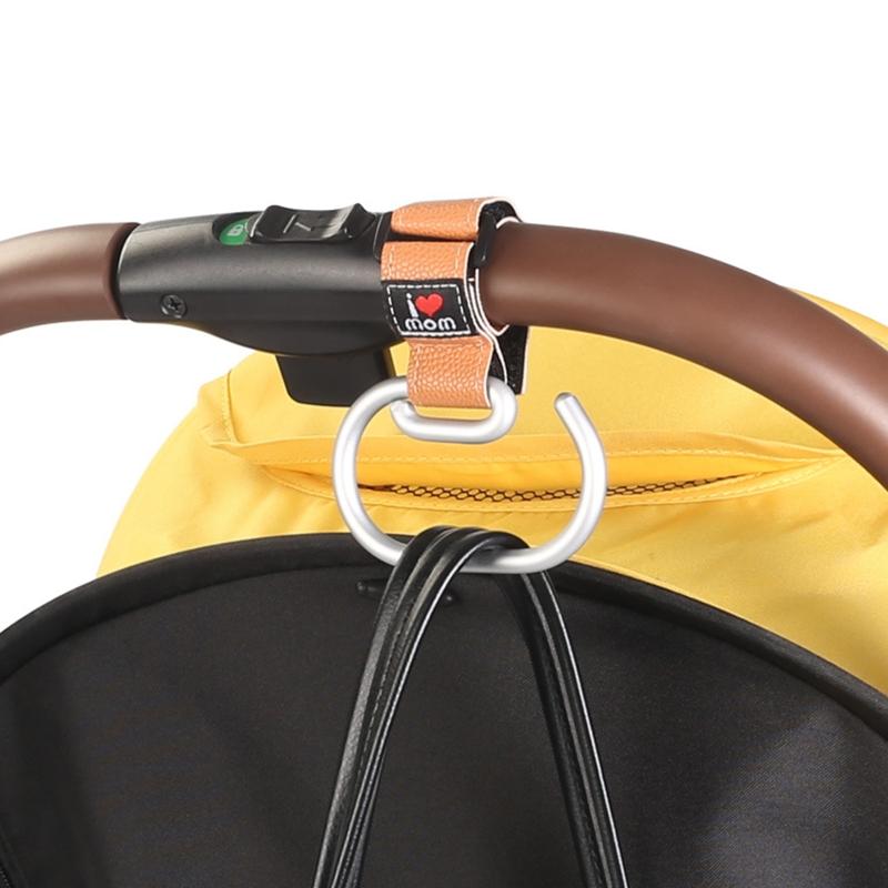 Creative Baby Stroller Hook Heavy Duty Aluminum Multifunction Hook for Pouch Handbag Pram Hook Anti Deformed Rustproof