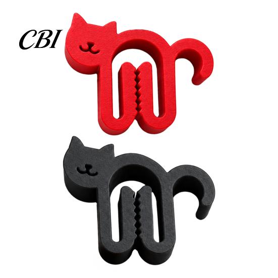 Food Bag Closing Tools 10Pcs 3D Printed Cat Sealing Clip, Snack Bread Chip Clips Seal Clamp, Multipurpose Sealer, Kitchen Gadgets Decorative Clip