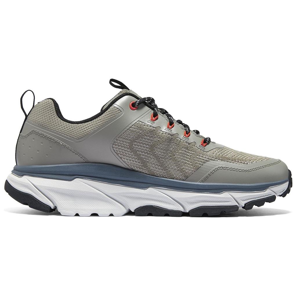 Skechers Outdoor Fabric Comfortable Versatile Outdoor Shock Absorbing Wear Resistant Low Top Casual Shoes Men sneaker Gray 237193-NTGY