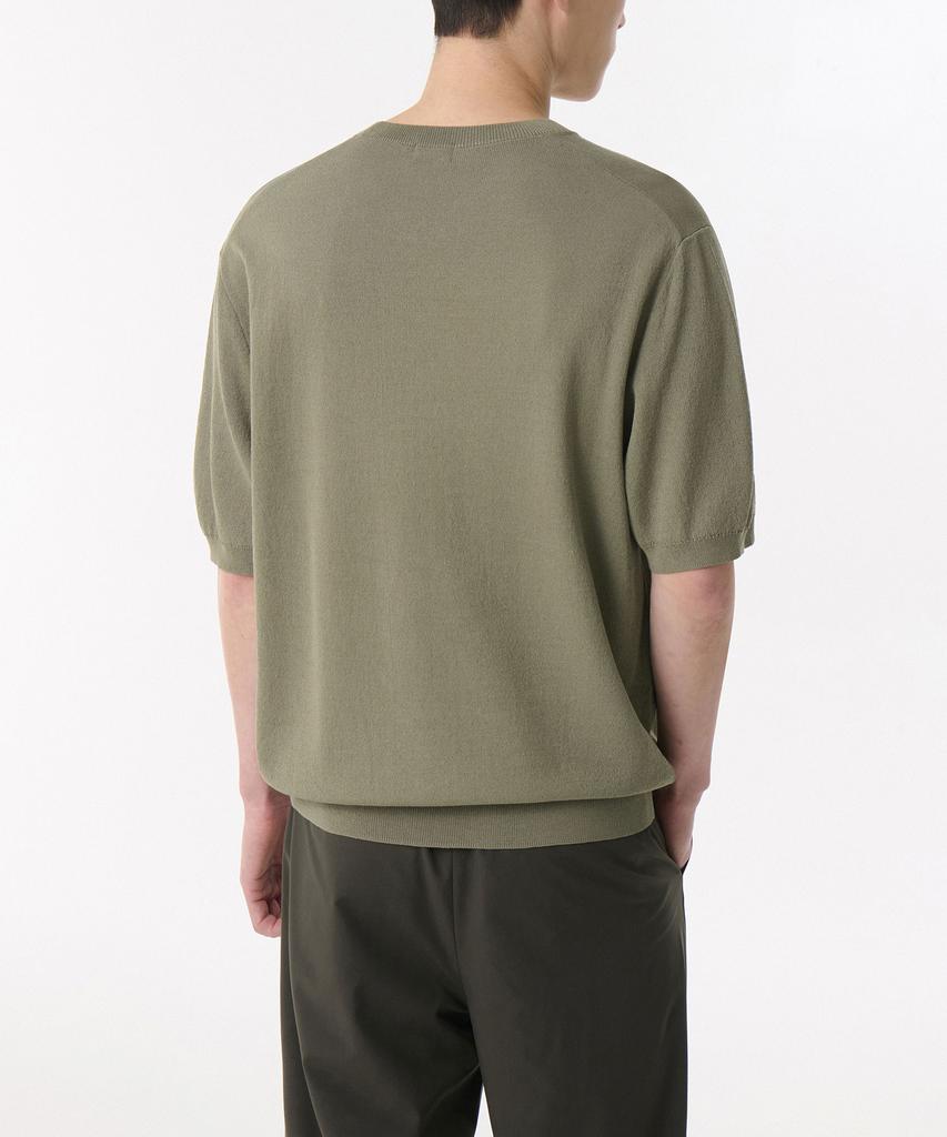 MUSINSA STANDARD Cool Touch Crew Neck Short Sleeve Knit [Sage]