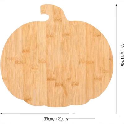 ZISIZ Pumpkin Shape Bamboo Cutting Board