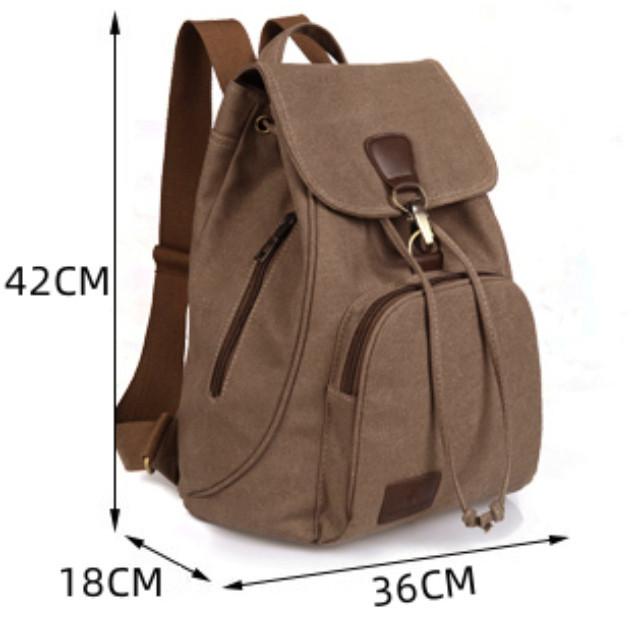 IELGY Ретро модный рюкзак для девочек на открытом воздухе из холста — фото 6
