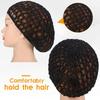Mesh Crochet Hair Net For Women Invisible Bun Cover Hair Net Ballet Dance Skating Stretchable Hairnet Work Hair Accessories